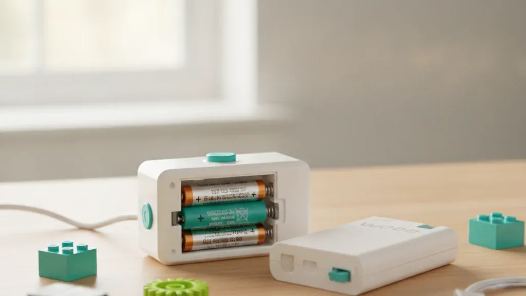 Смарт-хаб WeDo 2.0 с батарейным отсеком и аккумулятором — питание набора