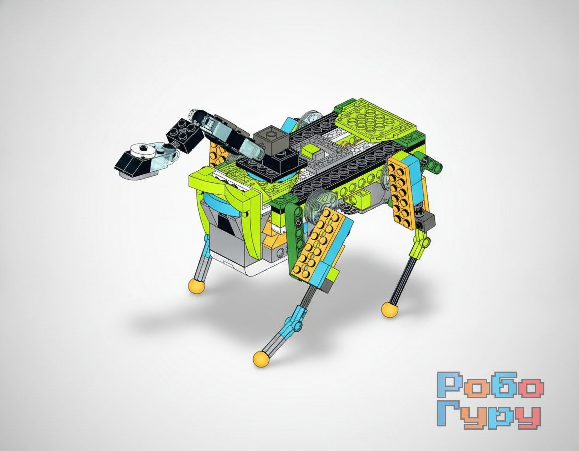Схема сборки: Робот Spot Mini от Boston Dynamics