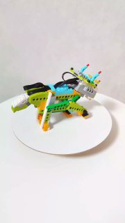 Схема сборки: Классический трицератопс